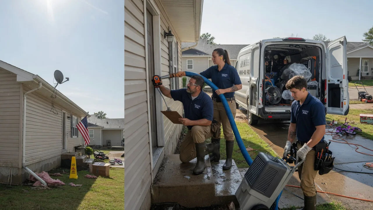 Ceiling Water Damage Restoration in Lake City, KS near me