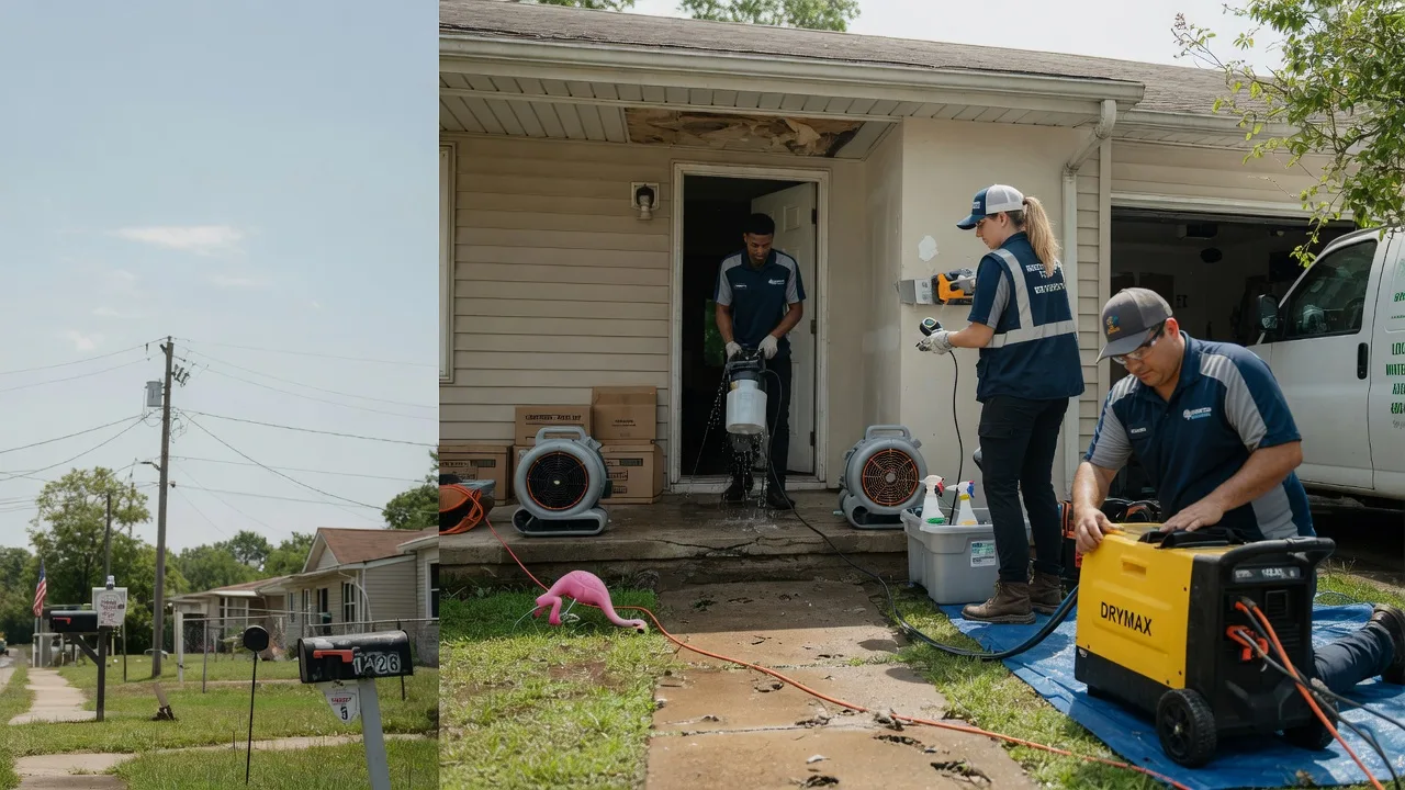 Storm Damage Water Removal in Lake City, KS near me